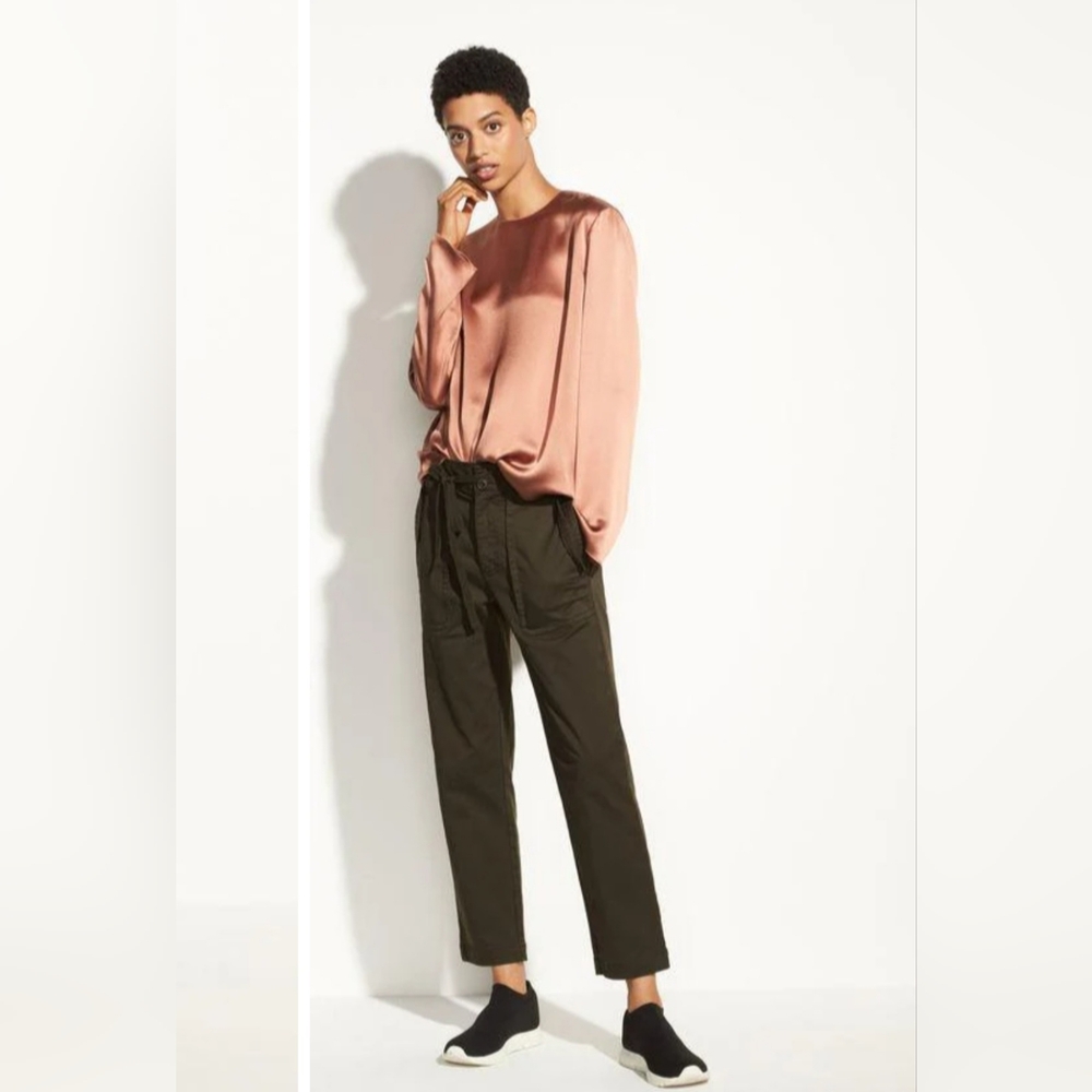 VINCE - Utility Pant Dark Laurel